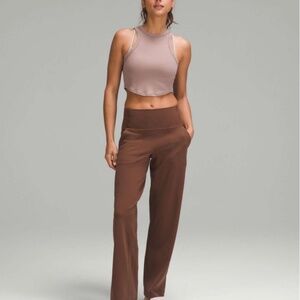 Lululemon Hold Tight Cropped Tank Top – Twilight Rose – Size 6 – EUC